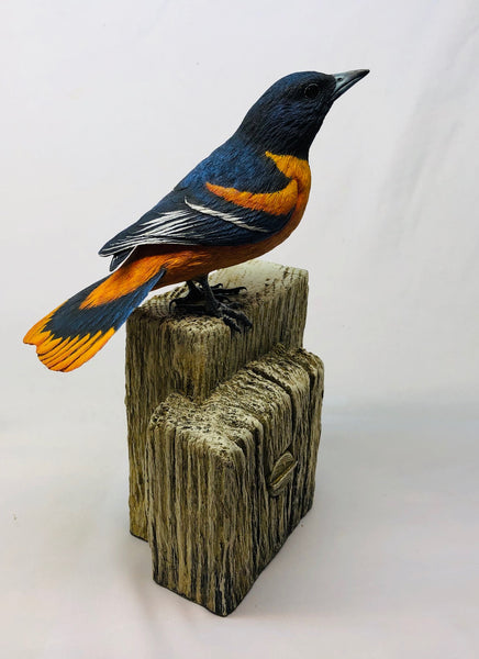 Baltimore Oriole Standing "Post and Beam"