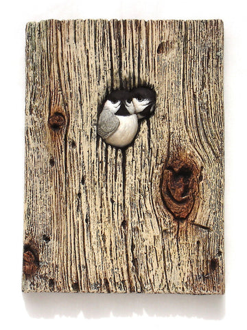 Black-capped Chickadee "Greetings"