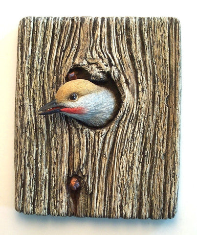 Demi Knot Hole Gilded Flicker