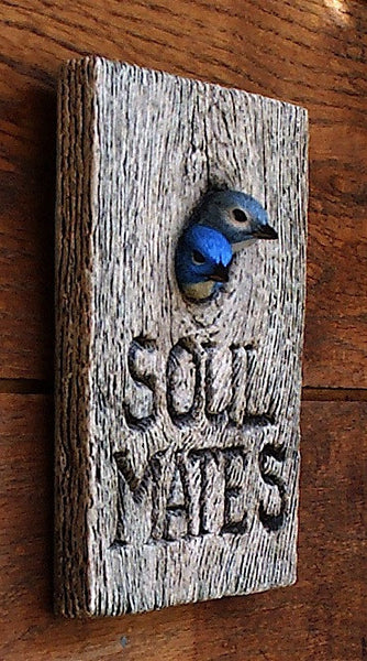 Eastern Bluebird Pair "Soul Mates"