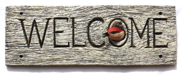 Red-bellied Woodpecker "Welcome"