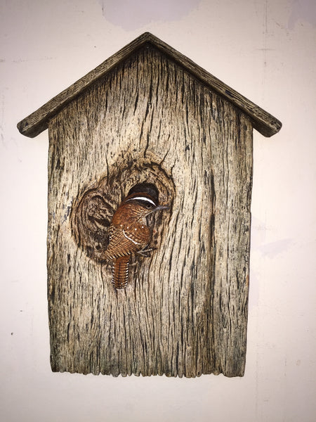 Carolina Wren "Birdhouse"
