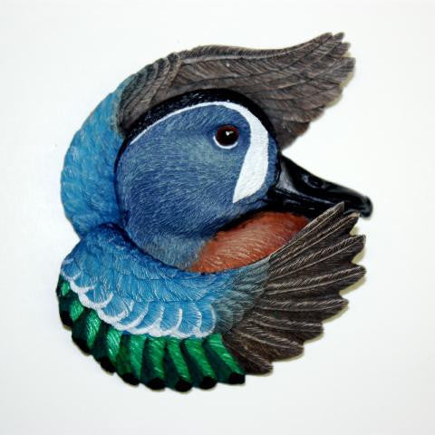 Blue-Winged Teal 2002 Christmas Tree Ornament