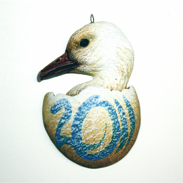 Snow Goose Christmas Tree Ornament