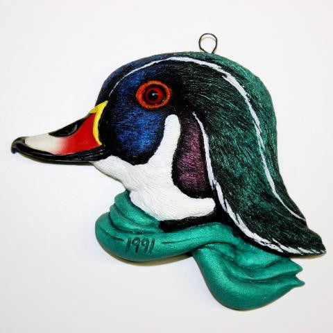 Wood Duck Christmas Tree Ornament